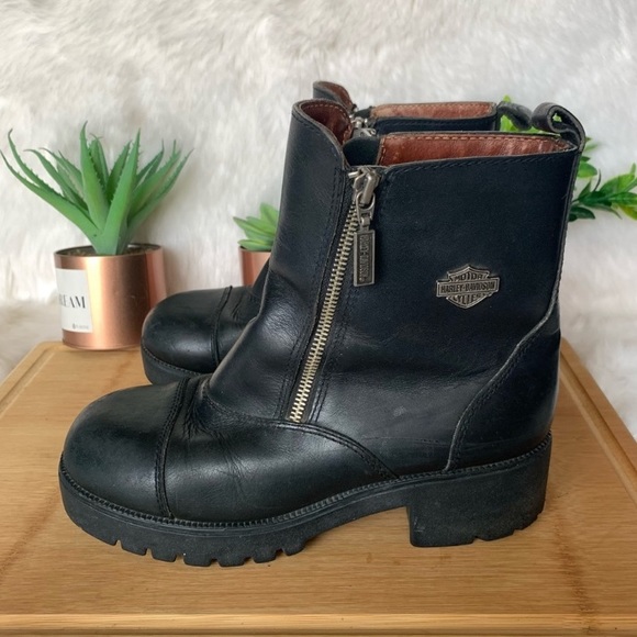 Harley Davidson 70’s style vintage boots - Picture 2 of 11